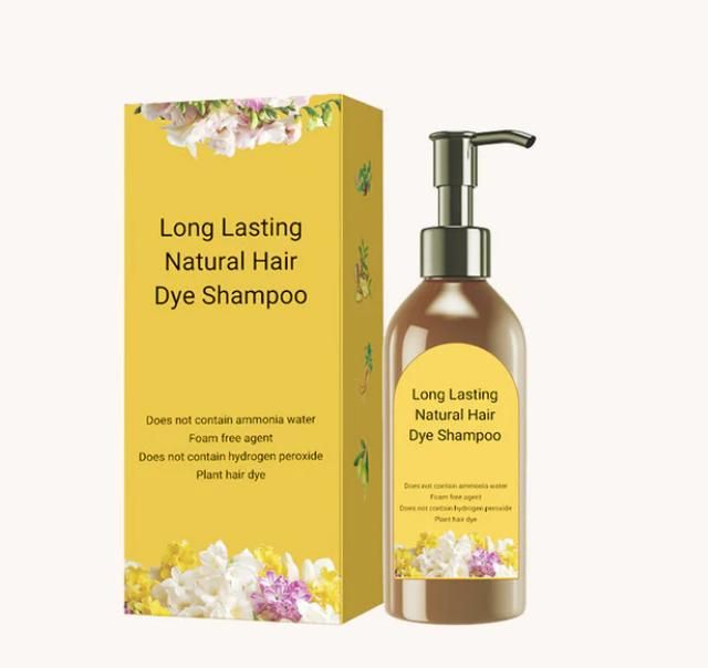 Long Lasting Natural Hair Dye Shampoo 100ML (Pack of 2) - Trenditeam.com