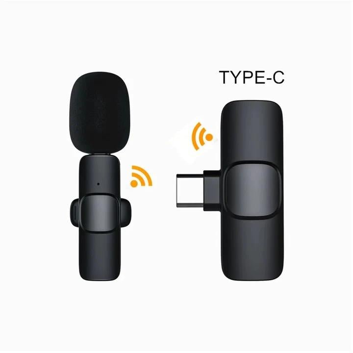 IMPORTED WIRELESS LAVALIER MICROPHONE AUDIO VIDEO RECORDING - Trenditeam.com